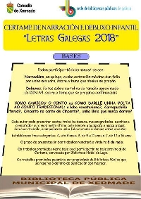 certame letras galegas 2018