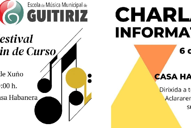 escola de musica guitiriz festa e charla