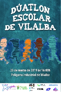 Cartel Duatlon de Vilalba