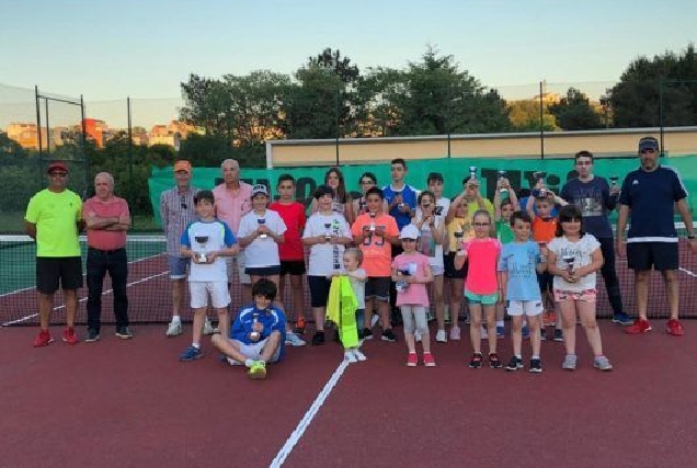 Celebrada a proba da I Liga de Tenis da Escola Municipal de Vilalba