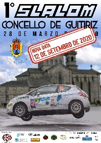 Cartel I Slalom Concello de Guitiriz