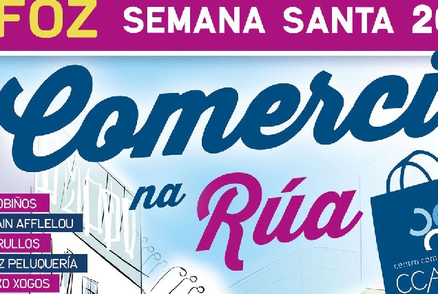 Foz Comercio na Rua_semana santa_portada