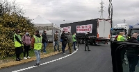 manifestacion endesa as pontes camioneiros