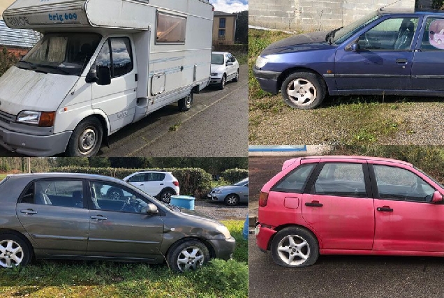 vehiculos abandonados barreiros