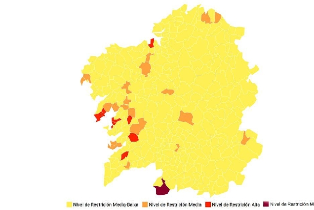 mapa covid galicia