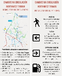 cambios circulacion northwest triman