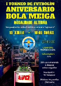 TORNEO FUTBOLIN BOLA MEIGA