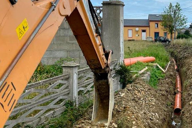 obras ribadeo cinxe saneamento