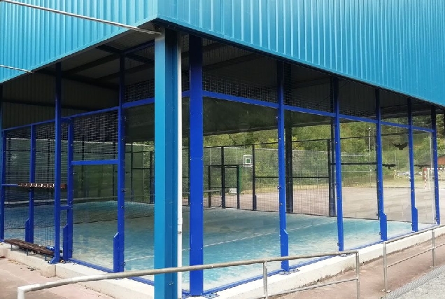 A Pontenova pista de padel