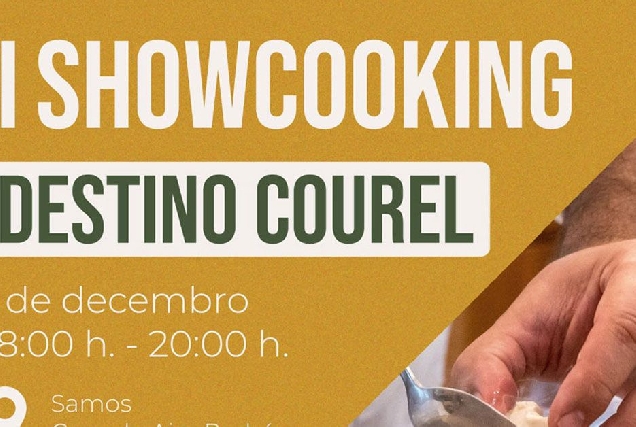 destino courel showcooking castaña mel