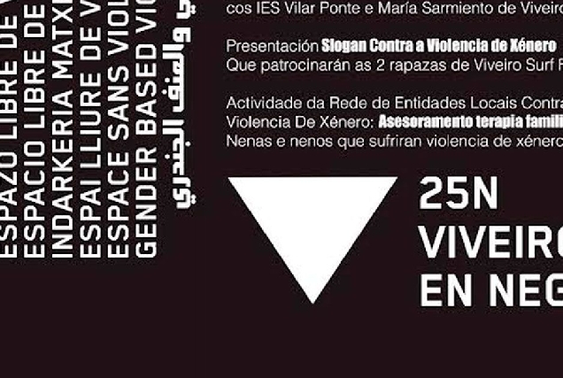 en negro contra as violencia viveiro 1