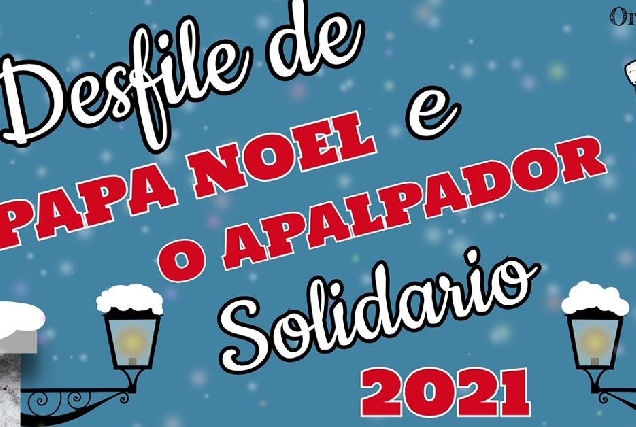 desfile papa noel apalpador solidario sarria