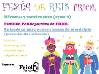 festa infantil reis magos friol