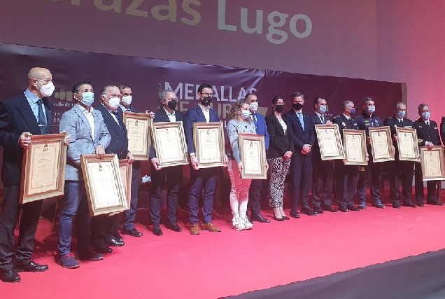 medallas ouro lugo premios heros pandemia