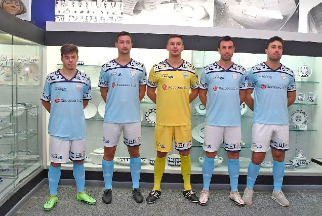 ribadeo FC nova camiseta sargadelos