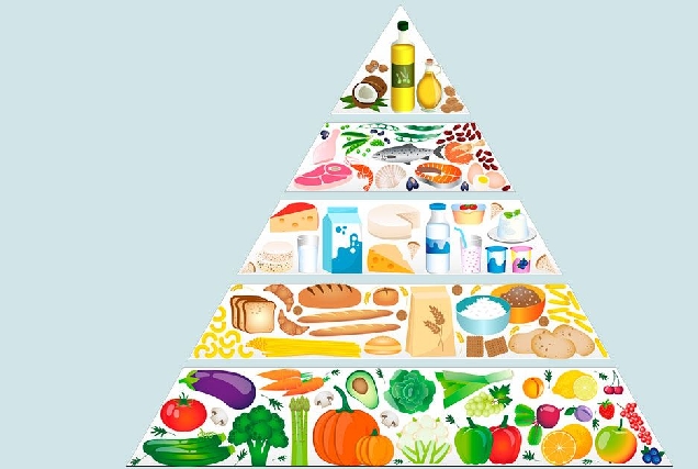 ALIMENTACION SAUDABLE PIRAMIDE