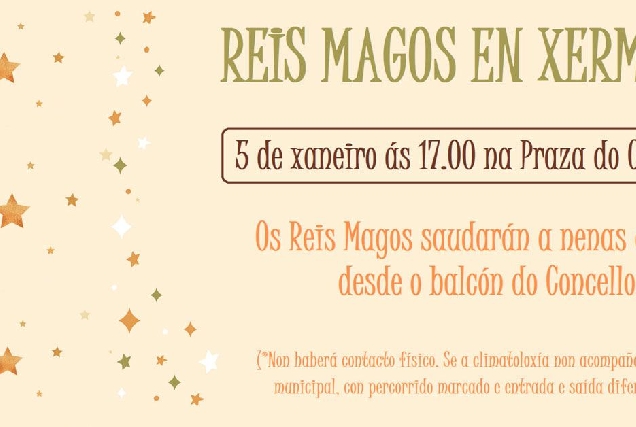 cabalgata reis magos xermade portada