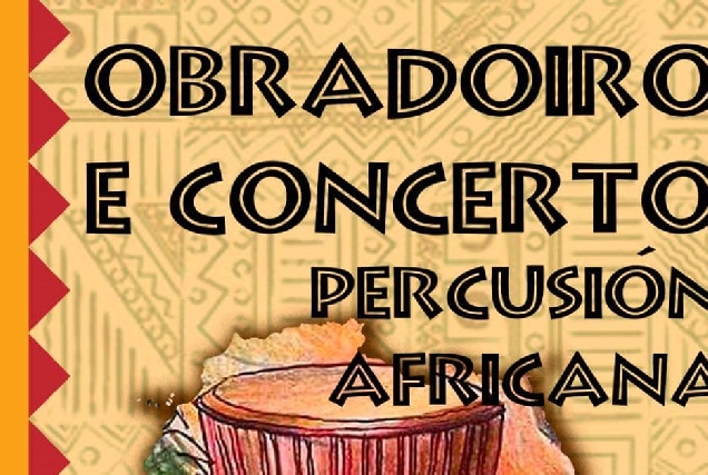 obradoiro concerto percusion africana portada