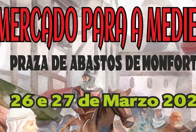 Cartel Mercado Feira Medieval 26 27 03 2022 baixa