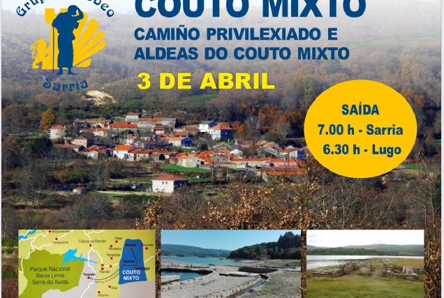 xacobeo sarria rutas couto mixto