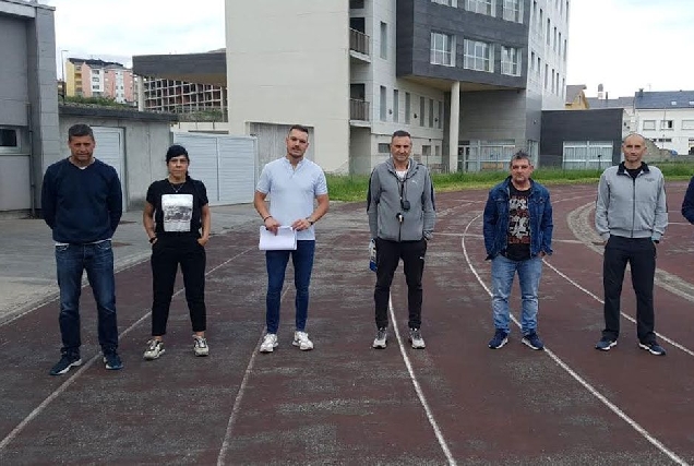 cervo pista atletismo homologada Marina