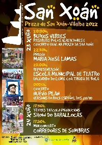 cartaz programa san xoan vilalba