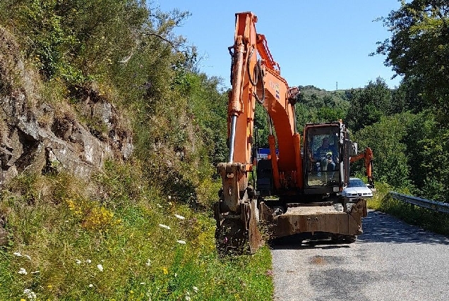 Obras mellora Pedrafita  courel