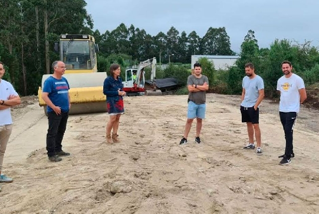 cervo obras pista ecuestre bidueira