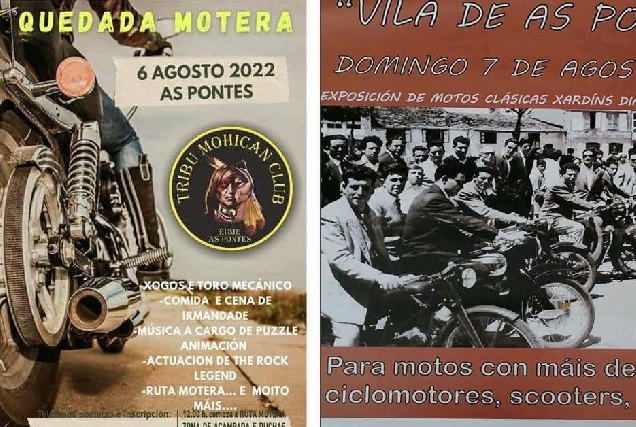 concentracion motera e quedada motera