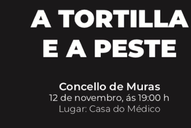 a tortilla e a peste teatro portada