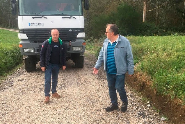 barreiros mellora vial nas parroquias do concello