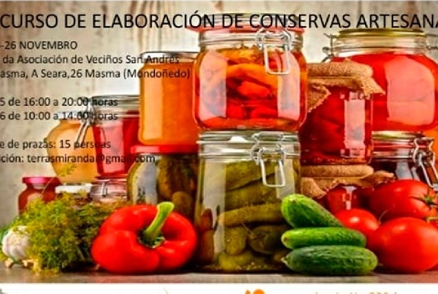 curso elaboracion conservas gdr