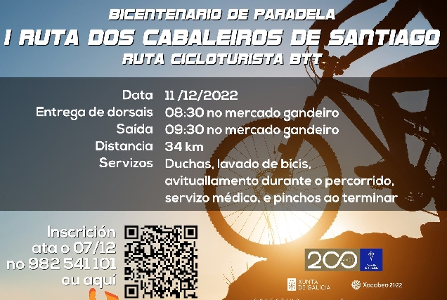 ruta cicloturista paradela