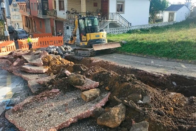 burela rua dos matos obras