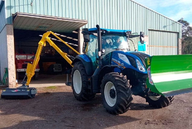 novo tractor municipal barreiros