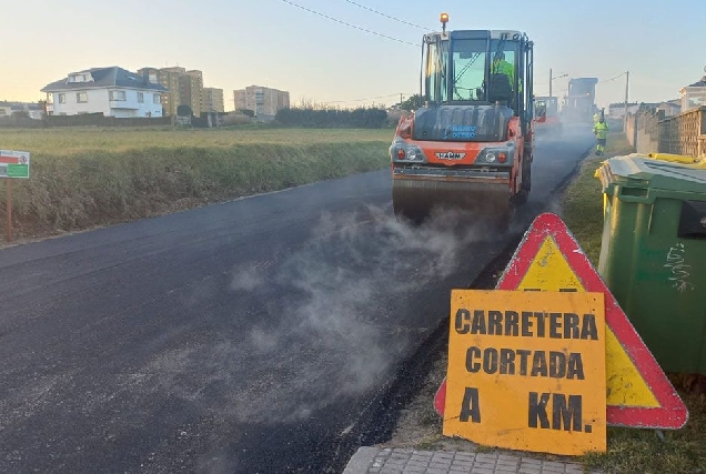 OBRAS NO CAMInO REAL A LLAS (FOZ)