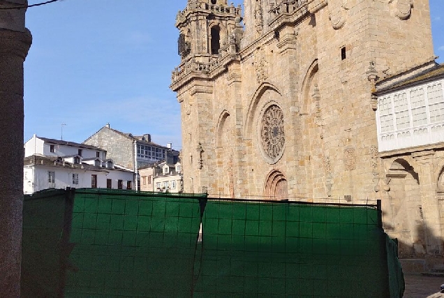 PRAZA DA CATEDRAL DE MONDOÑEDO2 FEBREIRO 2023