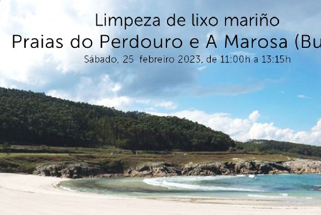 limpeza lixo marinao burela 2023