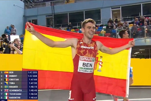 Adrian Ben camion de europa 800 m . 2023