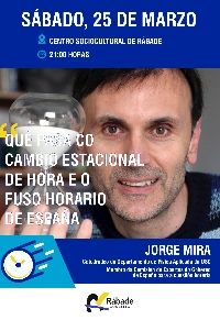 charla cambio horario rabade