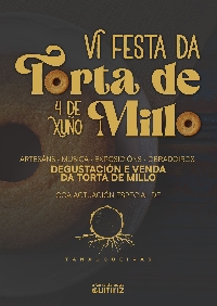 festa torta do millo guitiriz cartaz