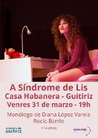 sindrome de liz monologo guitiriz