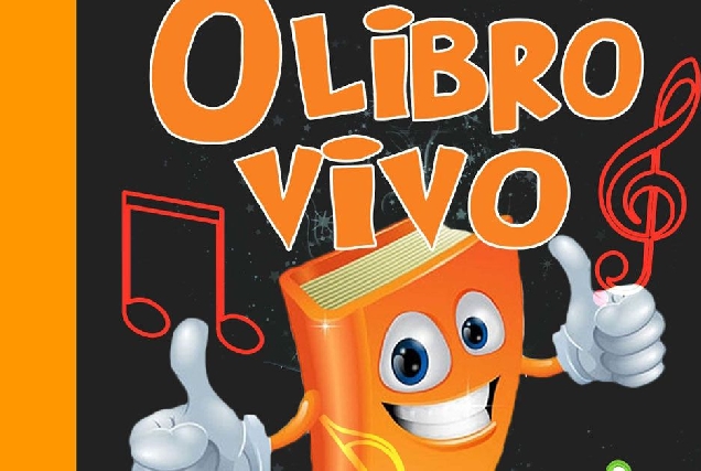 o libro vivo xoves na biblio portada