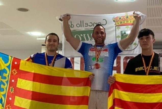 Fran Rodríguez se proclama por segunda vez campeón de España de lucha de brazos