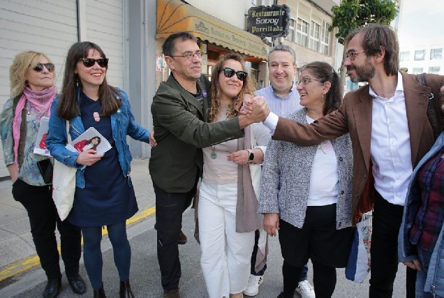 VISITA JUAN CARLOS MONEDERO PODEMOS LUGO