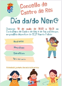 concello castro de rei festa dia dos nenos