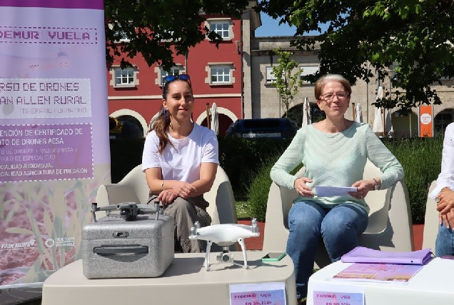 fademur vuela curso drones mulleres rurais lugo