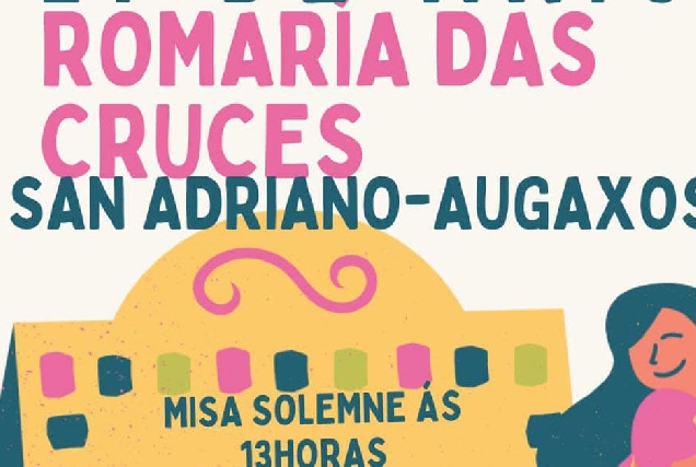 romaria das cruces san adriano augaxoxa Lourenza 2023