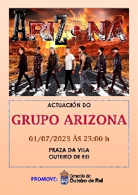 actuacion grupo arizona outeiro de rei