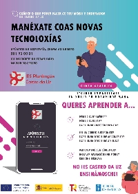 cartel curso novas tecnoloxias castro da uz